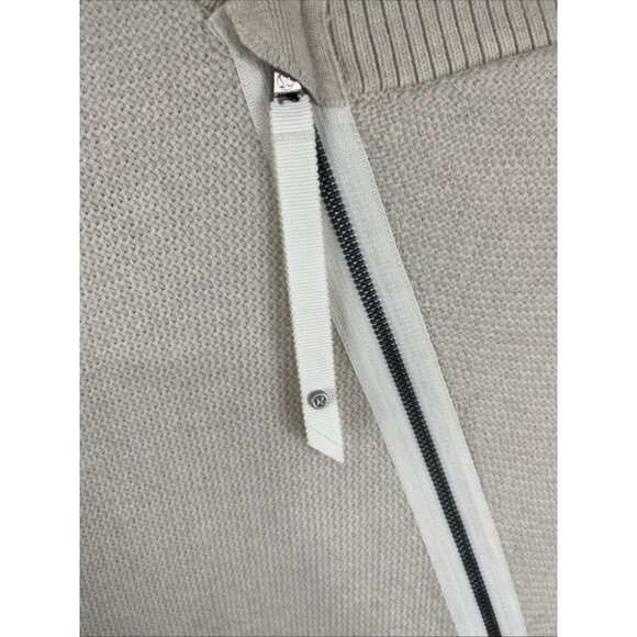 Lululemon On The Go Soft Cream-Coloured Poncho One Size - Picture 3 of 10